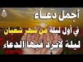 دعاء في اول ليلة من شهر شعبان 2026 ليلة رفع البلاء وقضاء الحوائج وجلب الرزق 
