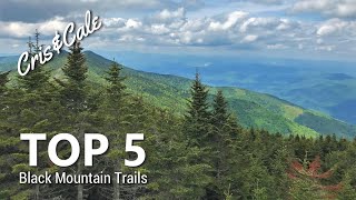 Top 5 Black Mountain Trails | North Carolina | Most Aggressive, Challenging Hikes | Mount Mitchell