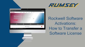 Rockwell Software Activations: How to Transfer a Software License