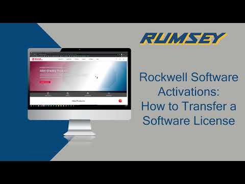 Rockwell Software Activations: How to Transfer a Software License