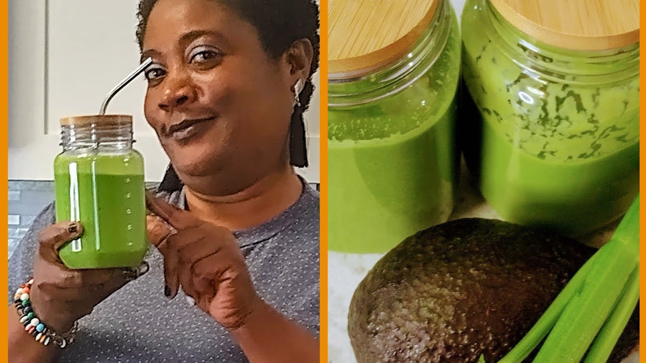 Summer all green smoothie for bloating YouTube