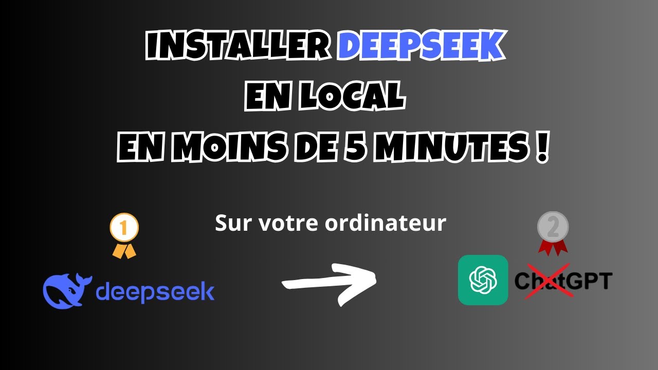 Comment installer DeepSeek en local en moins de 5 minutes - YouTube