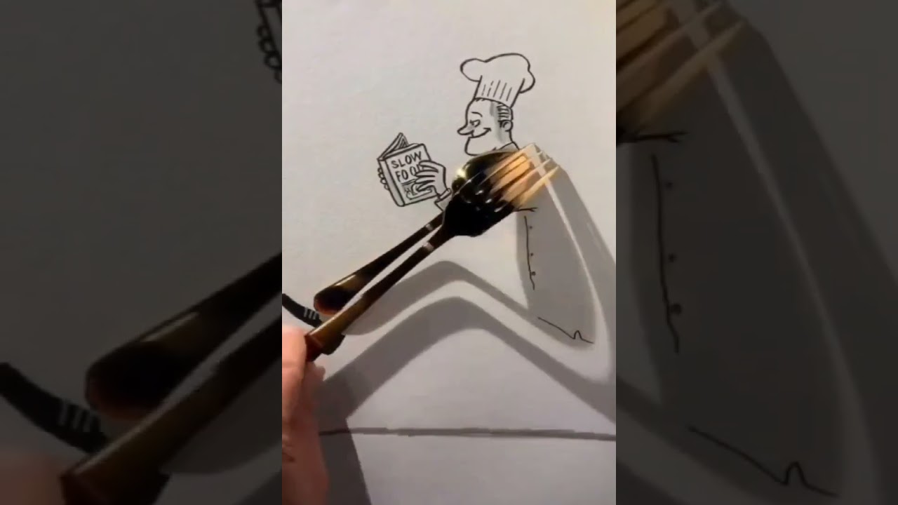 Crazy shadow art 😱 💯  Amazing video🤩🎥  