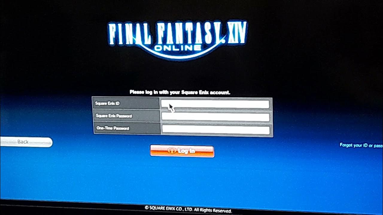 I can't change my ID on the ps4. Can someone help? : r/ffxiv