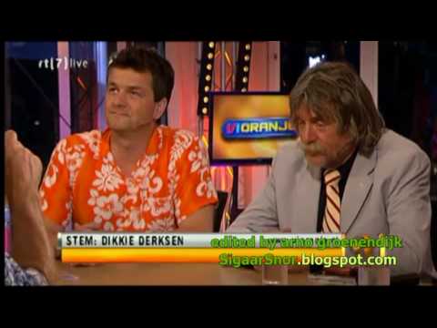 Johan Derksen imitatie door Kasper van Kooten