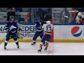 Mat Barzal's Game Misconduct For Cross Checking Jan Rutta