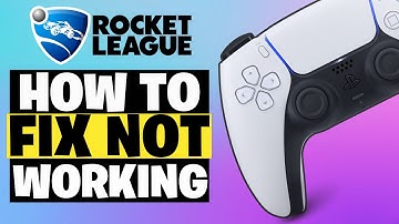 Rocket League Controller/Gamepad Not Working On PC FIX🎮✅ 2025