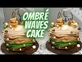 Ombr ruffle cake tutorial