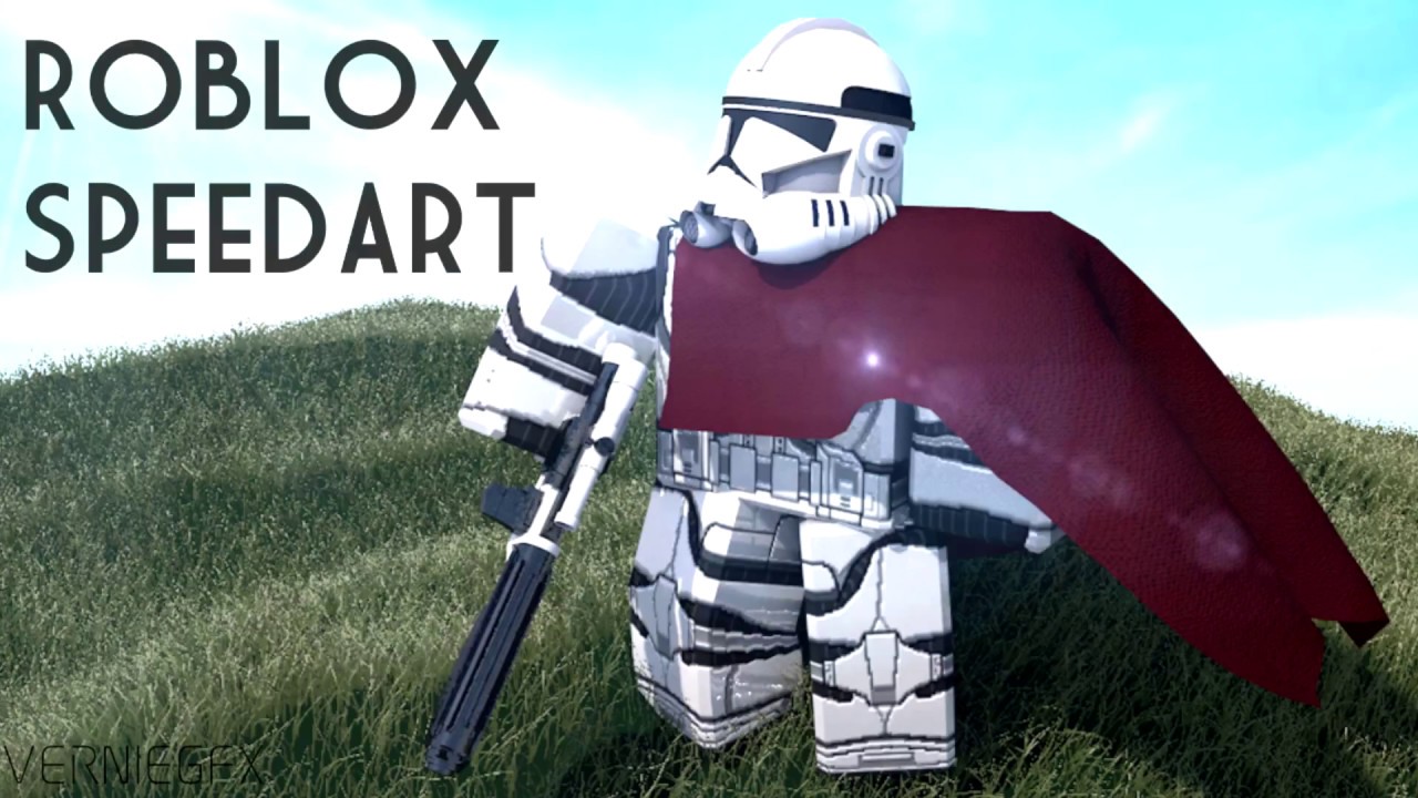 Stormtrooper Roblox Gfx Speedart By Verniumrbx - roblox first order stormtrooper