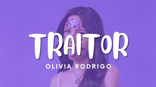 Olivia Rodrigo - traitor (Lyrics)