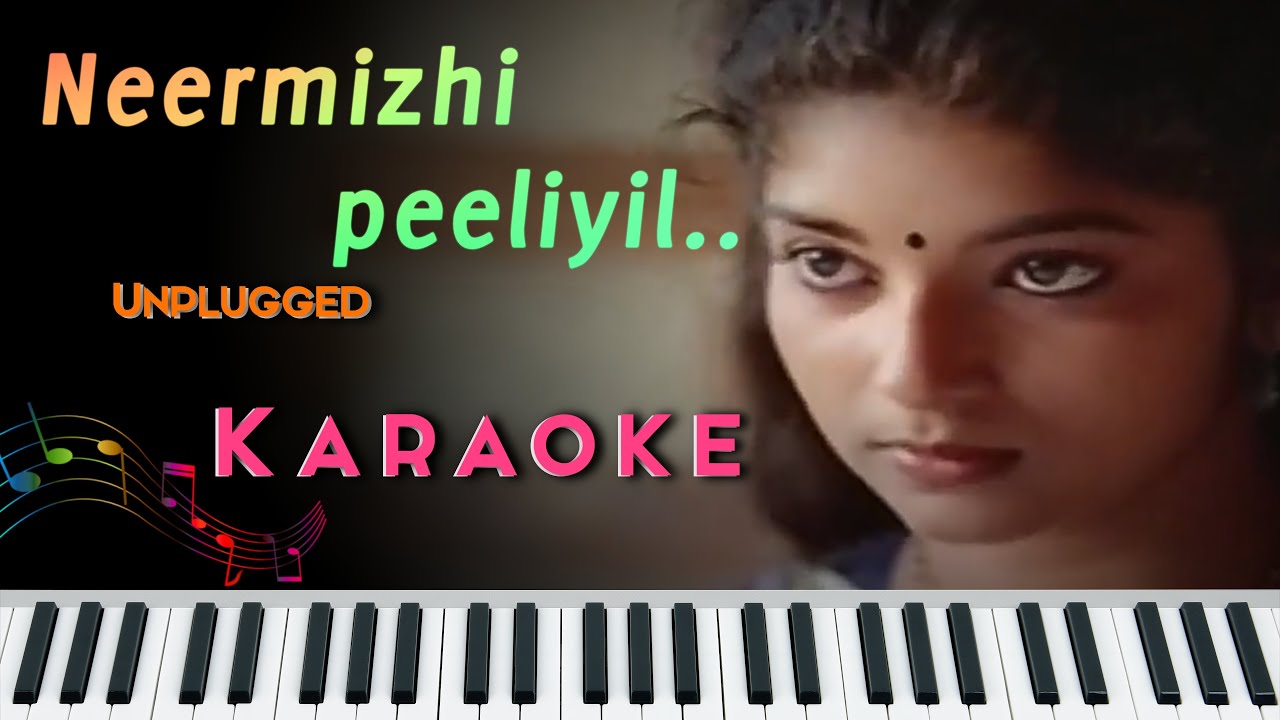 Neermizhi Peeliyil Unplugged  Karaoke    Karaoke  Vachanam Movie Song Track
