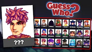 Stardew Valley GUESS WHO... But Something's Wrong.