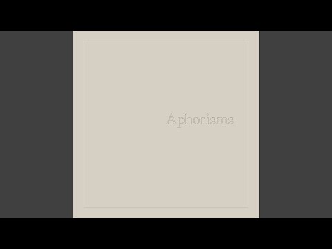 米2LP Graham Lambkin Aphorisms BLANKFORMSEDITI Blank Forms Editions /00660 Aphorisms | Graham Lambkin | Blank Forms Editions