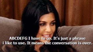 Kourtney kardashian being my favorite kardashian for 2 mins straight