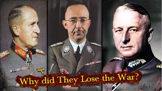 What did the German Generals think of the War and of Hitler in 1945?