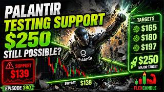 Palantir Stock Testing Support Is $250 Still Possible? (PLTR Stock Analysis) EP. 390 #PLTR #Palantir