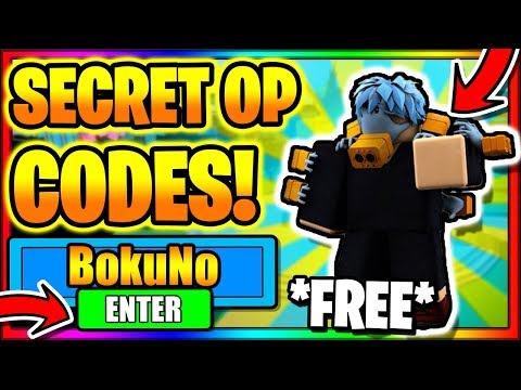 2020 All New Secret Op Working Codes Pvp Update Boku No Roblox Remastered Youtube Cute766 - update boku no roblox : remastered codes