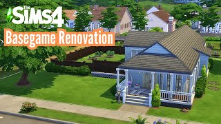 Base Game Renovations 🏠 - House For Roomates - Sims 4 Speed Build