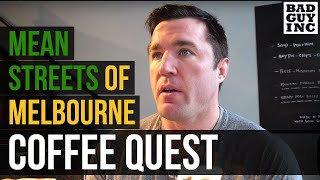 Coffee quest on the mean streets of Melbourne...