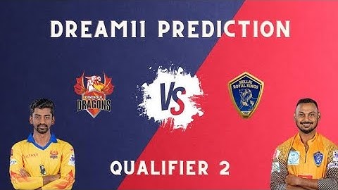 Dindigul Dragons vs Nellai Royal Kings TNPL 2023 Qualifier 2 Match Prediction| #tnpl2023prediction