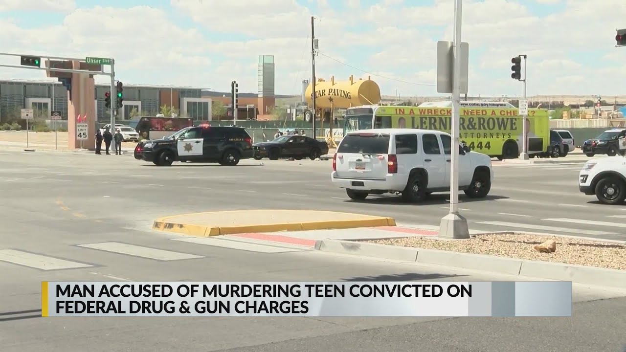 Man accused of murdering teen convicted on federal drug and gun charges ...