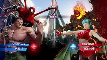 Requested MARVEL VS. CAPCOM: INFINITE Spider-Man and Mike Haggar Arcade Gameplay