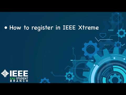 Register in IEEE