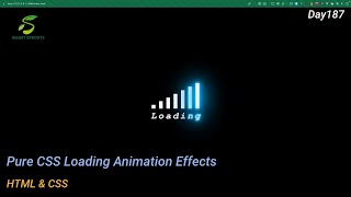 Famous Pure CSS Loading Animation Effects Profile