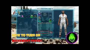 Ark Ascended PS5 - How To Increase Movement Speed For Survivors, Flyers & Dinos!
