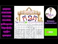 អក្សរផ្ចង់ពាក្យ&quot;ញញឹម&quot; #Part1 #khmer #ការឆ្លាក់ #shorts @TithMeassambo #education