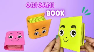 Origami paper book box | how to make paper desk organizer