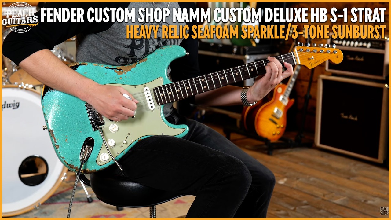 Fender Custom Shop NAMM Custom Deluxe HB S-1 Strat - Heavy Relic