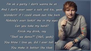 Ed sheeran ft Jintin Bieber (official lirics)