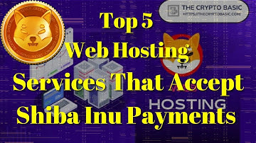 Breaking Crypto News | Top 5 Web Hosting Services That Accept Shiba Inu Payments