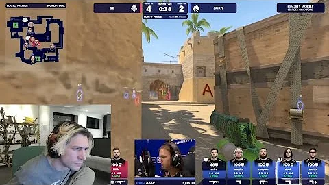 xQc Shocked By Donk's INSANE Deagle 4K