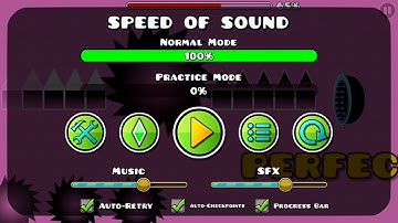 speed of sound 65% [GEOMETRY DASH] By: claudencio (me)