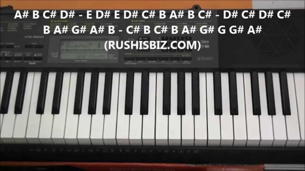 Gulabi Aankhein Jo Teri - Piano Tutorials | 1200 Songs ...