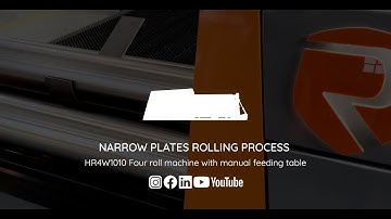 ROCCIA: HR4W1010 Four roll machine