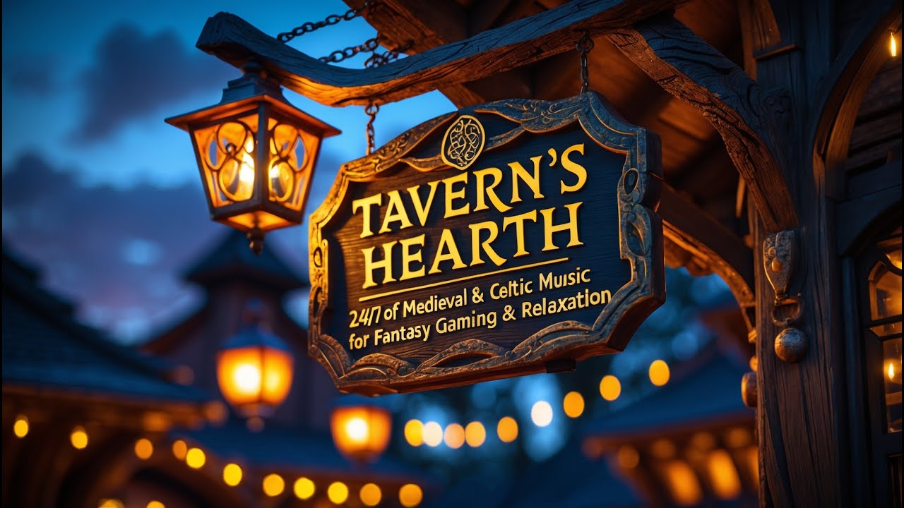 Tavern's Hearth: 3 hours of Medieval & Celtic Music for D&D, Fantasy Gaming & Relaxation