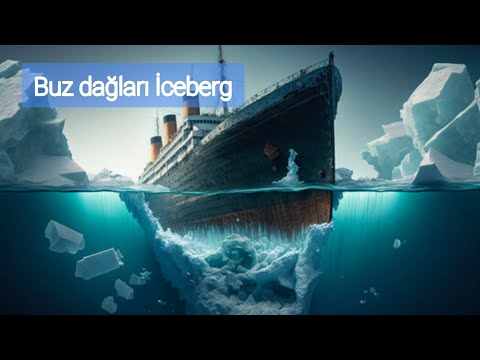 Şimal buzlu okean və Antarktida Buz dağları - İceberg