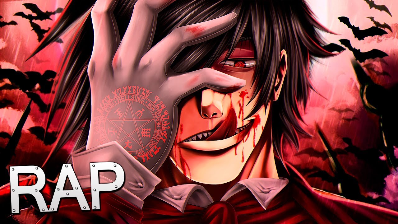 Rap do alucard #alucard #hellsing #anime #tipografia #otakumelodies #f