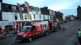 Kirkcudbright Floodlit Tattoo 2022. Steve Colley