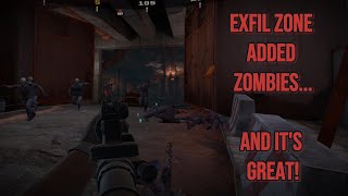 EXFIL ZONE Added PVE ZOMBIES BUT We made It HARDER | Contractors Showdown Exfil Zone