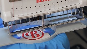 BERNINA E 16 Tutorial: Puffy Foam 3D Effect