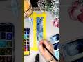 Watercolor Galaxy Bookmark tutorial #galaxypainting #watercolorpainting #galaxyart #bookmark #art