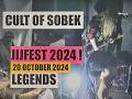 (Vol.34 No.03) = CULT OF SOBEK = JIJFEST 2024 ! = LEGENDS = EDINBURGH (s/uk) = 20 OCTOBER 2024