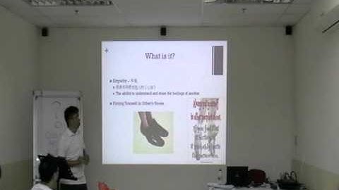 NLP Presentation of Perceptual Position by Singapore graduate
