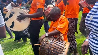The shortest man who owns the kadodi cultural drum beat #kadodi karniva