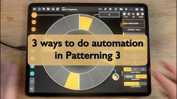 Patterning 3 - Automation