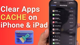 How to Clear Apps CACHE on iPhone? 🔥
